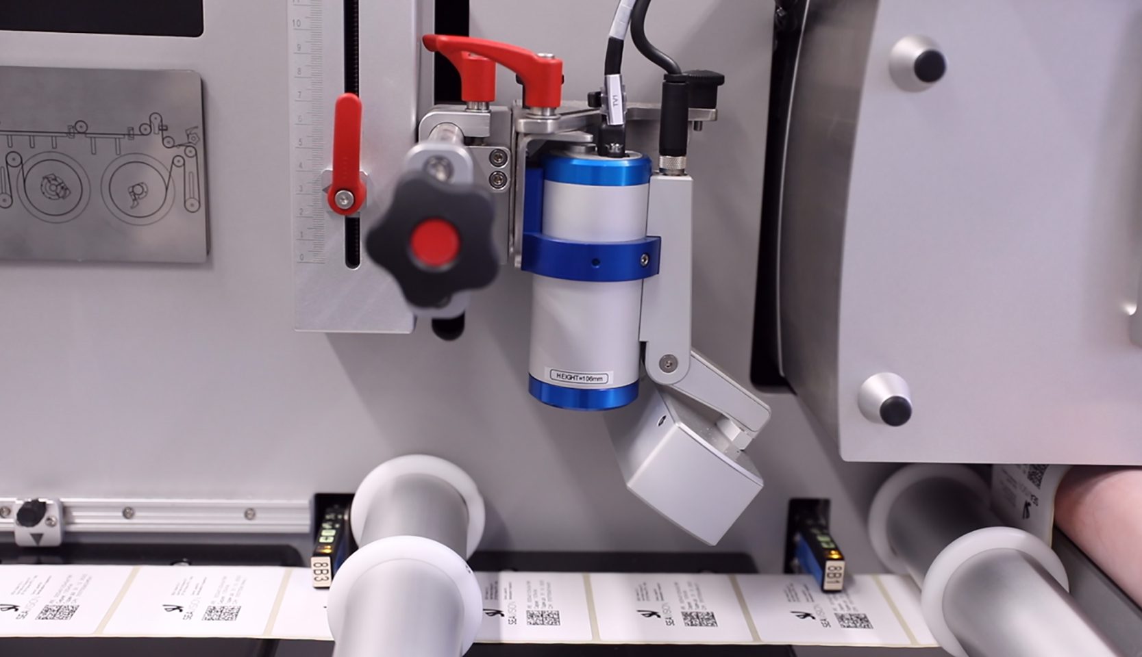 camera code of pharmaceutical label printing machine