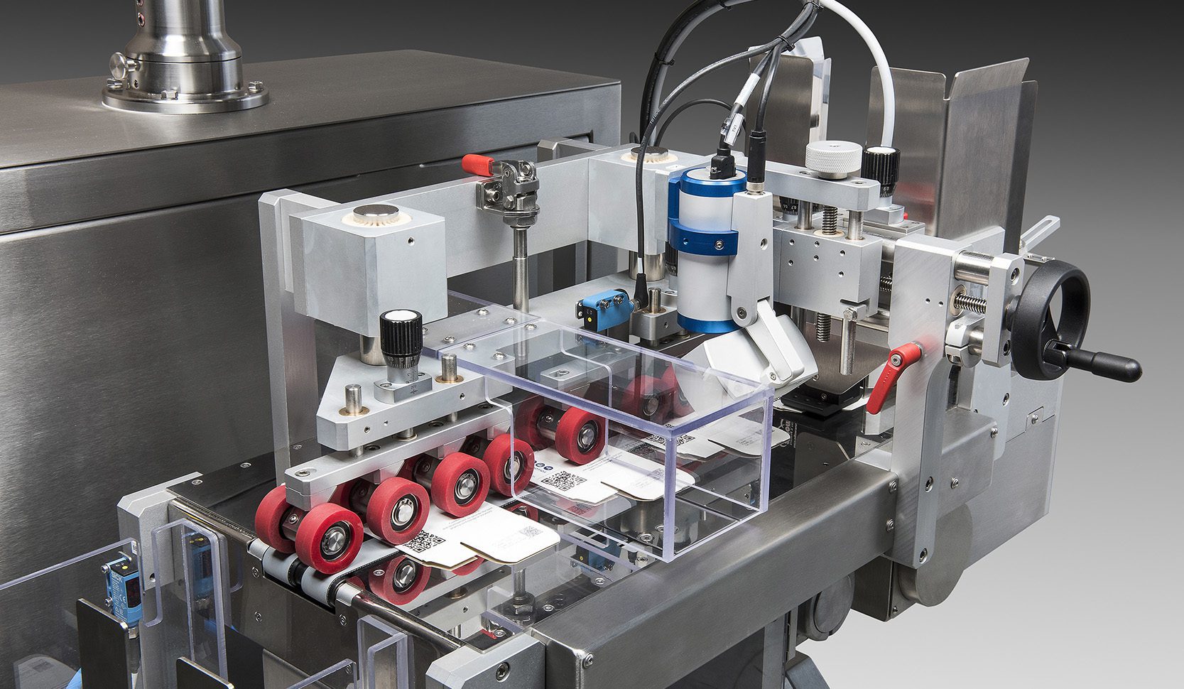 camera inspection for serialization in pharmaceutical packaging
