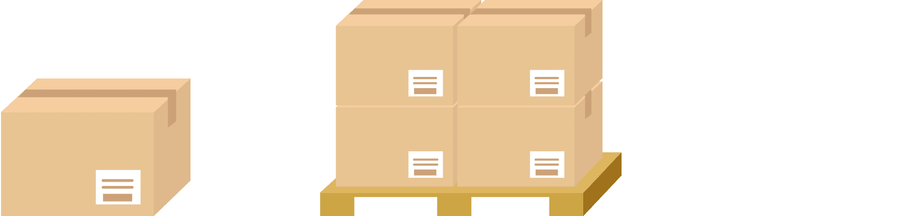 logo box pallet
